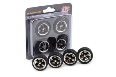 1:18 ACME Street Fighter Torque Thrust Wheel & Tire Set Radsatz Räder 4 pcs.