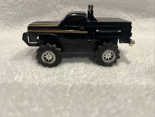 Vintage Schaper Stomper 4x4, Black Chevy Truck RUNS
