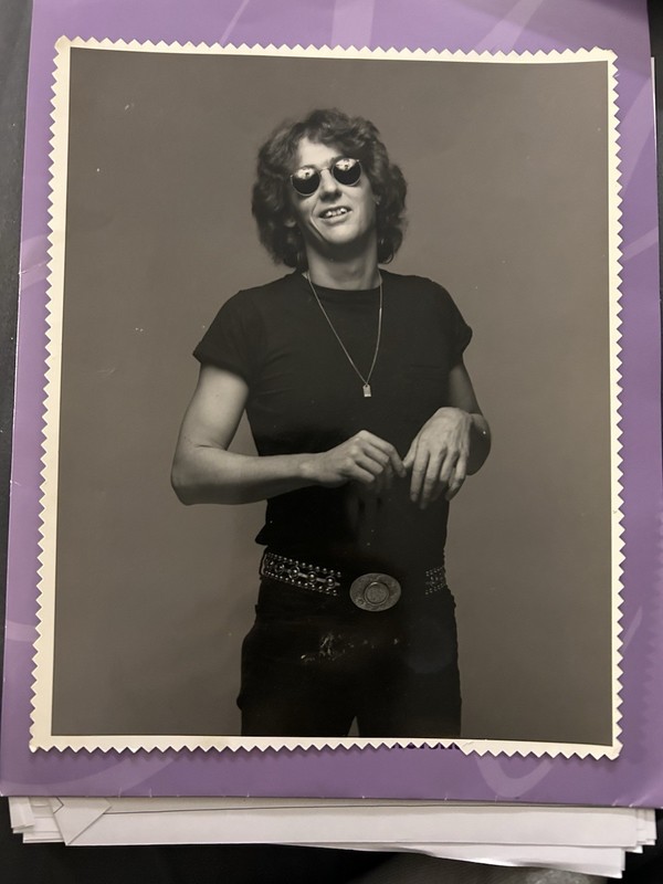 blue oyster cult Allen Lanier Original Photo 8x10 Kodak