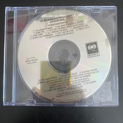 Mormon Tabernacle Choir   Greatest Hits CD 1993 Choral Sony Masterworks
