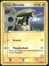 Team Aqua's Electrike 52/95 EX Team Magma vs Team Aqua Pokemon English Card MP on eBay