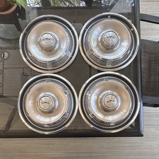 1969-1971 Ford Torino Fairlane Falcon 14 Hubcaps 4 Set Oem C90a-1130-b