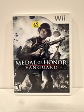 Medal of Honor: Vanguard (Nintendo Wii, 2007) - CIB Complete - Tested