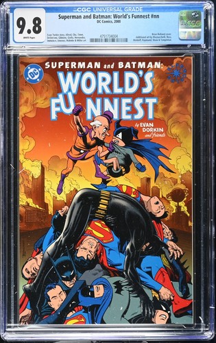Superman and Batman: World's Funnest CGC 9.8 (DC 2000) Elseworlds Evan Dorkin