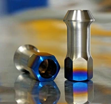 ZAKGEAR Titanium Wheel Lug Nut 12x1.25 Open End Acorn 20x set