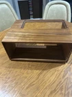 Original Fisher , Amp ,Receiver Walnut Case/Cabinet Used Vintage Tube Amplifier