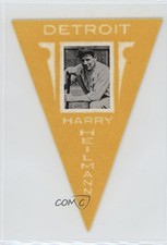 2012 Panini Golden Age Ferguson Bakery Pennants Yellow Harry Heilmann HOF 0nr3