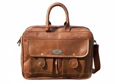Genuine Private Bag Satchel Briefcase Men's Handmade Messenger Laptop Vintage