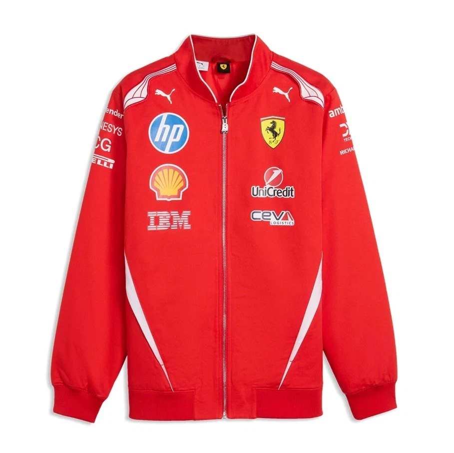 Ferrari フェラーリ F-1チーム レーシングジャケット M 0028 Size M Ferrari Formula 1 Racing Fan Jackets for sale | eBay