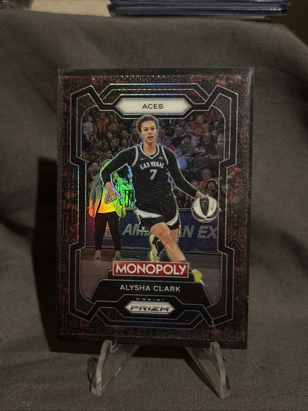 2024 Monopoly PRIZM - #7 Alysha Clark Millionaire Club PRIZM