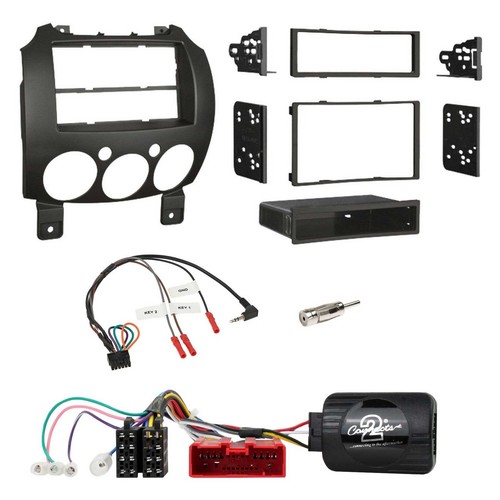 JVC DAB Lenkrad 2DIN Bluetooth USB Autoradio für Mazda 2 2007-2014 - Bild 3 von 11