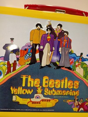 1999 The Beatles Yellow Submarine Metal Lunchbox Apple Corps Ltd
