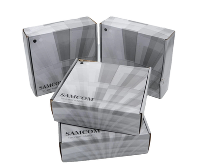 #ad 4X Samcom FPCN30A Handheld Program UHF Rechargeable Two Way Radio Walkie Talkies $119.99