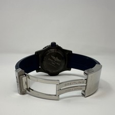 BREITLING SuperOcean 48 Blue Dial Boutique Exclusive V17369 DLC Titanium 300m 11