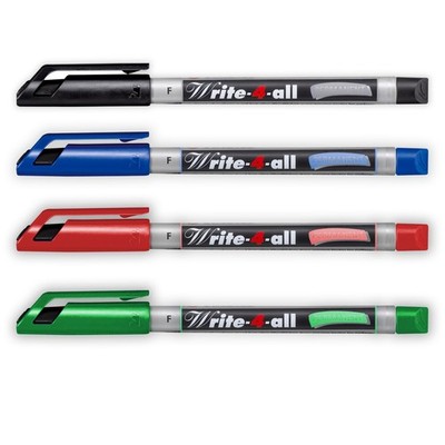 Stabilo Write-4-All CD DVD Wäsche Marker Permanent Marker Stift Packung 10