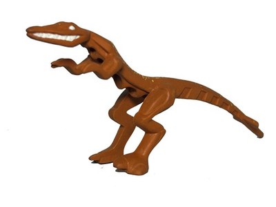 Lego Mutant Lizard Dinosaurier orange 54125pb03 aus Sets 7296/7475 schöner Zustand