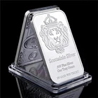 Scottsdale 999 Silver Plated One Troy Ounce 1 Bars Bullion In God We Trust