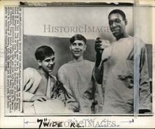1969 Press Photo Freed US POWs Coy Tinsley, James Strickland, Willie Watkins