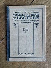 Livre Scolaire Ancien Nouvelle Méthode De Lecture Premier Livret 1913