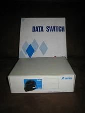 Vintage Aamis 2 Way Data Transfer Switch CN36-X 