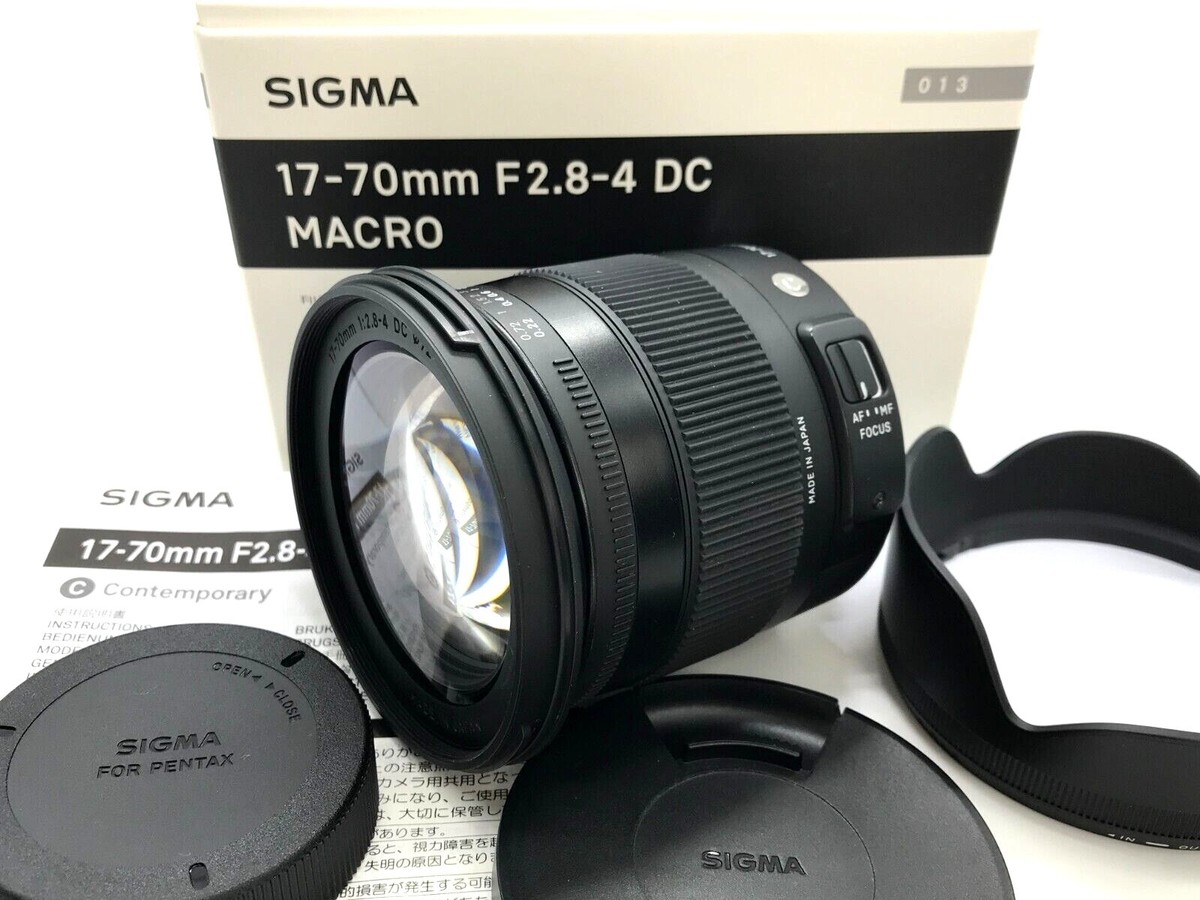 シグマ 17-70mm F2.8-4 DC MACRO PENTAX Kマウント テレビ・オーディオ 