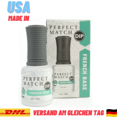 Dipping Ongles Powder Dip Gel Base Français Construction Made USA  Studio - Photo 1/4