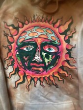 SUBLIME 1995 TOUR TIE DYE HOODIE SWEATSHIRT M NEW URBAN INDEPENDENT