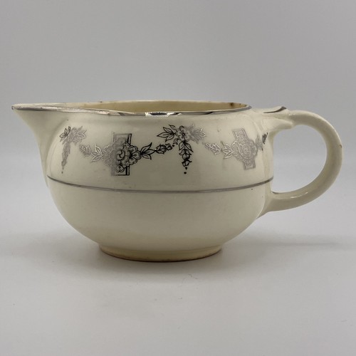 Taylor Smith Taylor 1936 Empire Platinum Trim Creamer Art Deco - 第 1/5 張圖片