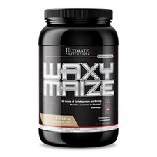 Ultimate Nutrition Waxy Maize, Zero Sugar Car...