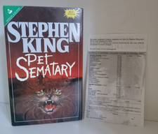 STEPHEN KING Pet Sematary Triangolo Verde+Cartolina Editoriale Cover Variant