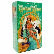 New explosive Oracle card gold Wheel Tarot mystery card party board game