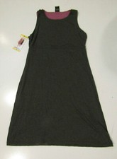 NWT Womens 32 DEGREES Reversible Sleeveless Lounge Dress Pink Gray Sz Small