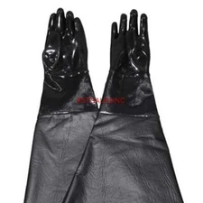 Replaces Trinco Trinity Tool 2-02025 2-2025 8" x 32" Pair Blast Cabinet Gloves