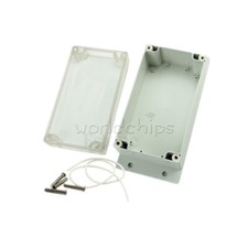 158*90*65mm Clear Waterproof Plastic Electronic Project Box Enclosure Cover Case