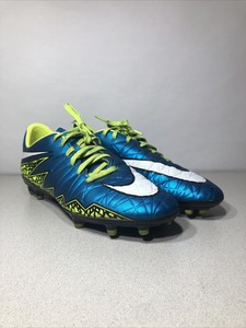blue hypervenom soccer cleats
