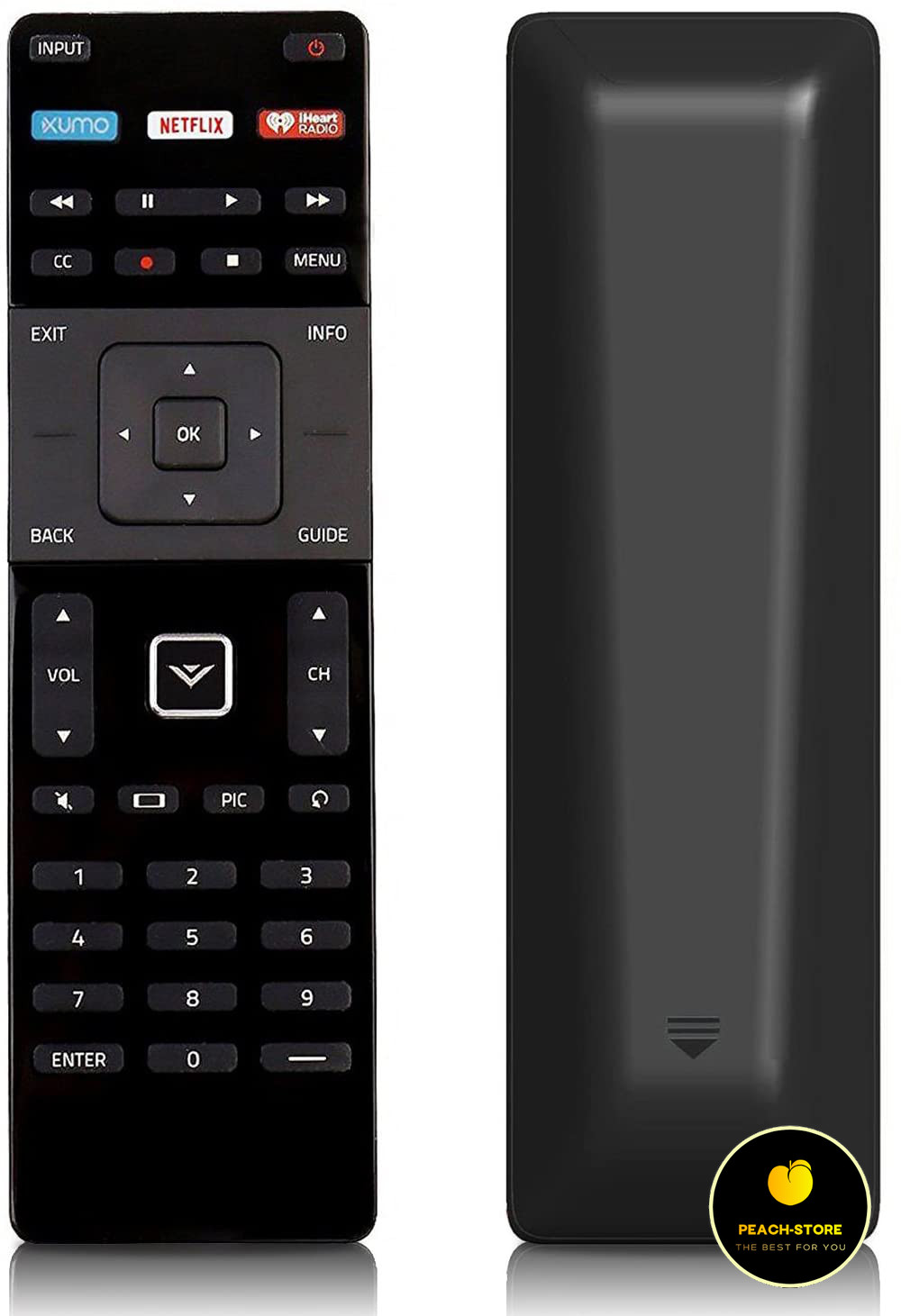 Sustitucion Control remoto universal para TV LED inteligente Vizio XRT122