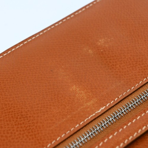 Authentic HERMES Bearn Wallet Leather Brown France w/Box F7058A501 - Picture 15 of 24