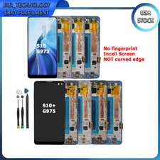 For Samsung Galaxy S10 Plus G975U S10 G973 S9 S8 Plus LCD Display Touch Screen