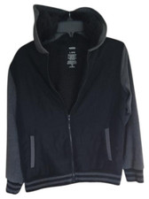 Boys Sonoma Jacket Size Large 14-16 Full Zip Up Youth Very Warm Fleece Fur Lined