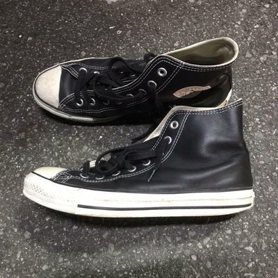 converse leather high cut