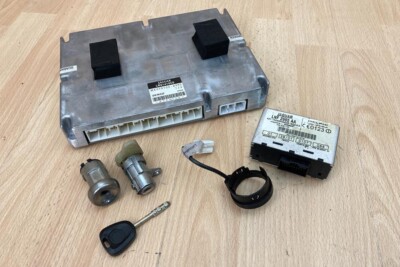 Motorsteuergerät / ECM + TRANSPONDER + SCHLÜSSELSATZ LNG1410CD - Jaguar XJ8 3.2 #5961
