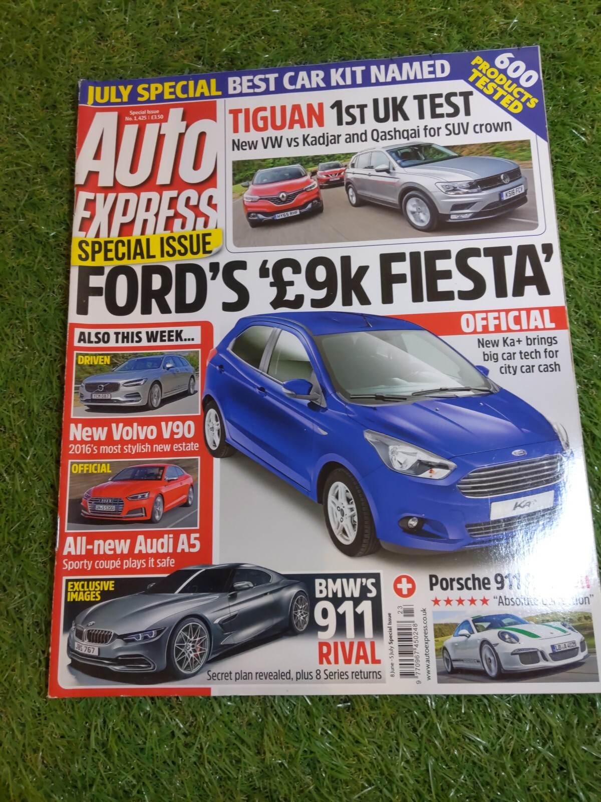 Auto Express Magazine 8 June - 5 July Issue 1,425 Car Infusiasts Collection