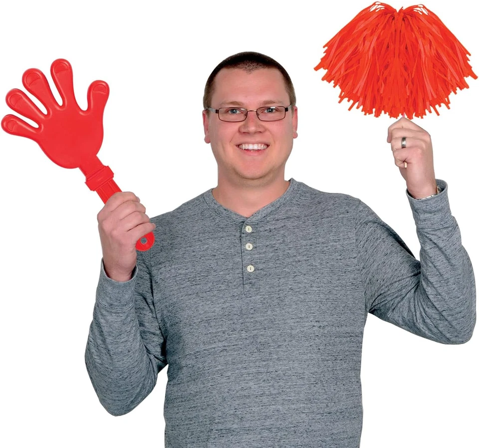 Red Giant Hand Shaped Clapper - Image 2 of 4