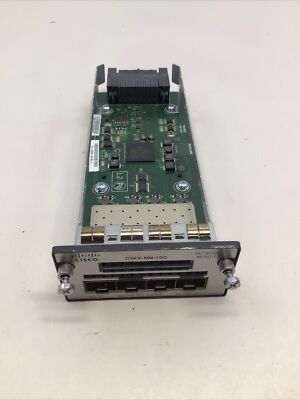 Cisco C3KX-NM-10G 10GB SFP Network Expansion Module for 3750X 3506X Switches