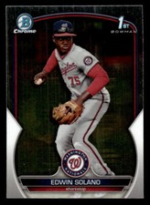 Edwin Solano 2023 Bowman Chrome Chrome Prospects #BCP-169