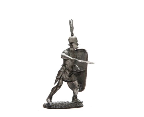 Tin 54mm Roman Triary 218-201 yr. BC. 2nd Punic War 1:32 Pewter Sculpture - Picture 3 of 5