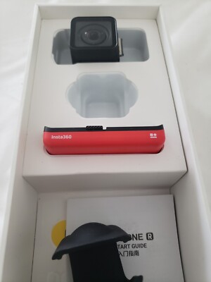 Insta360 One R 4K Wide Angle Lens W/Battery, NO CAMERA BODY INCLUDED
