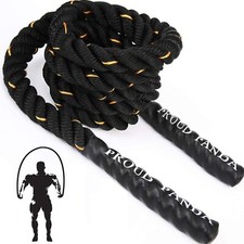 Heavy Jump Ropes for Fitness Weighted Adult Skipping Rope Exercise Battle Ropes