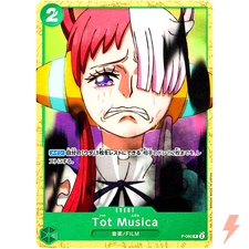 Tot Musica P-060 P Start Deck (Green Uta) - ONE PIECE Card Game Japanese
