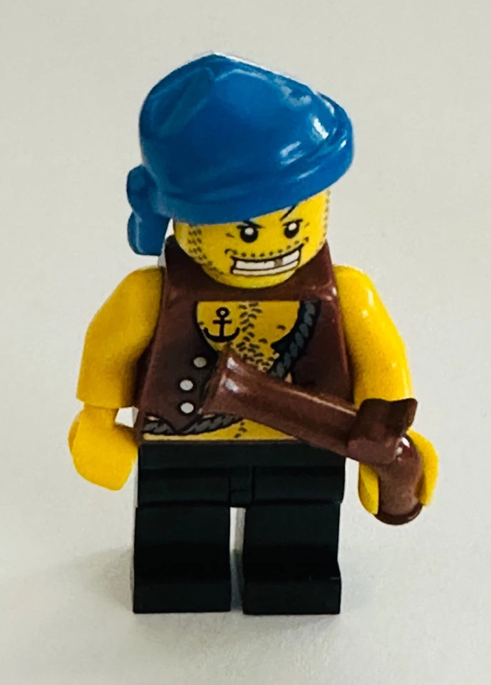 LOT of 10 Lego Pirate Minifigure Bandana Flintlock Pistol Gold Tooth *AUTHENTIC - Image 2 of 4